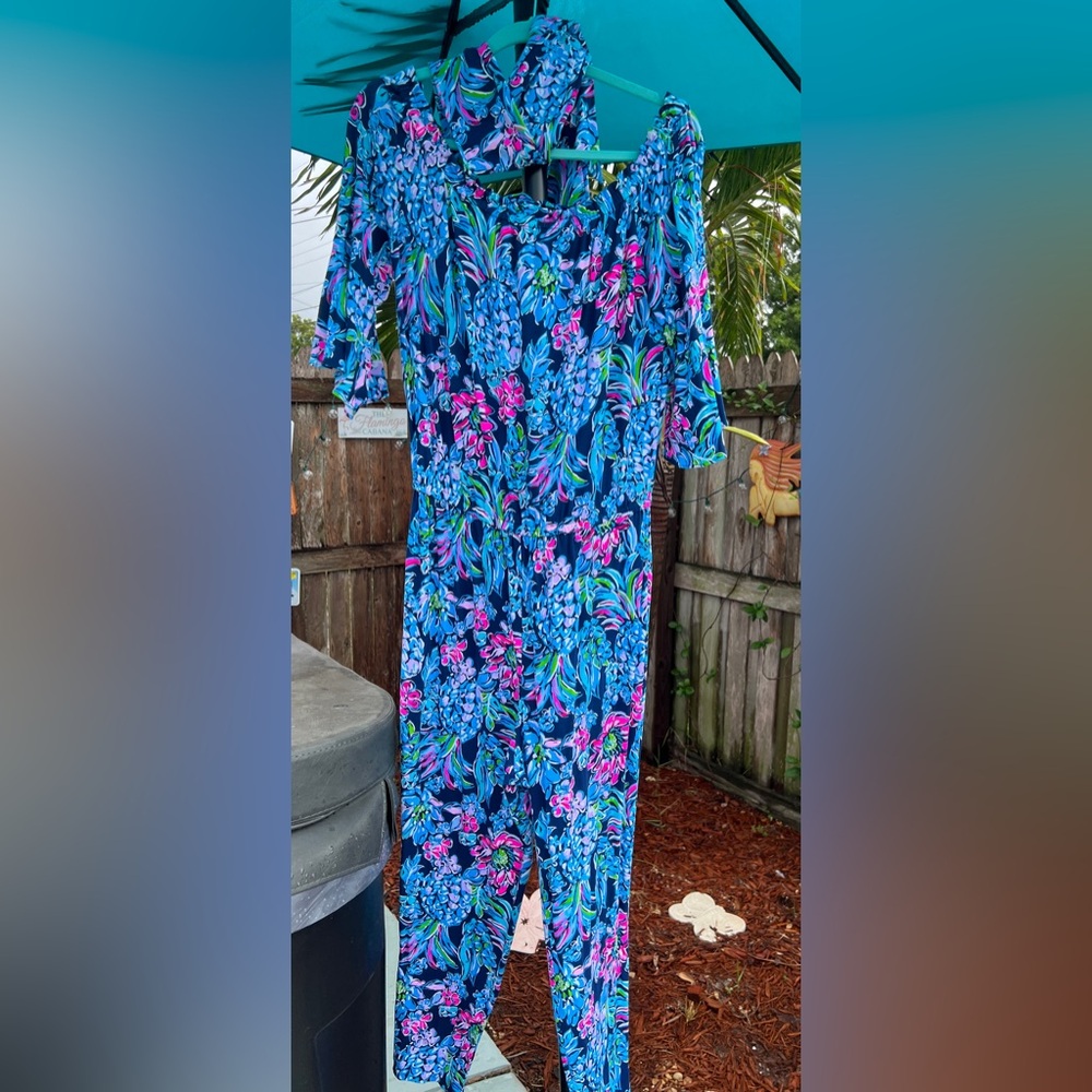 Lilly Pulitzer jumpsuit romper (full length)